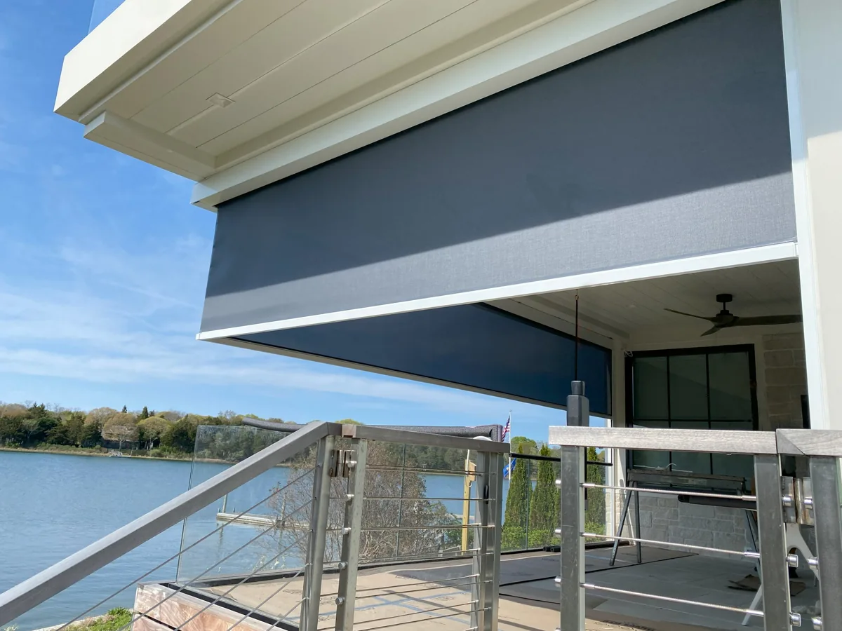 Crown Shade Company Exterior screen systems — manufacturer product imagery